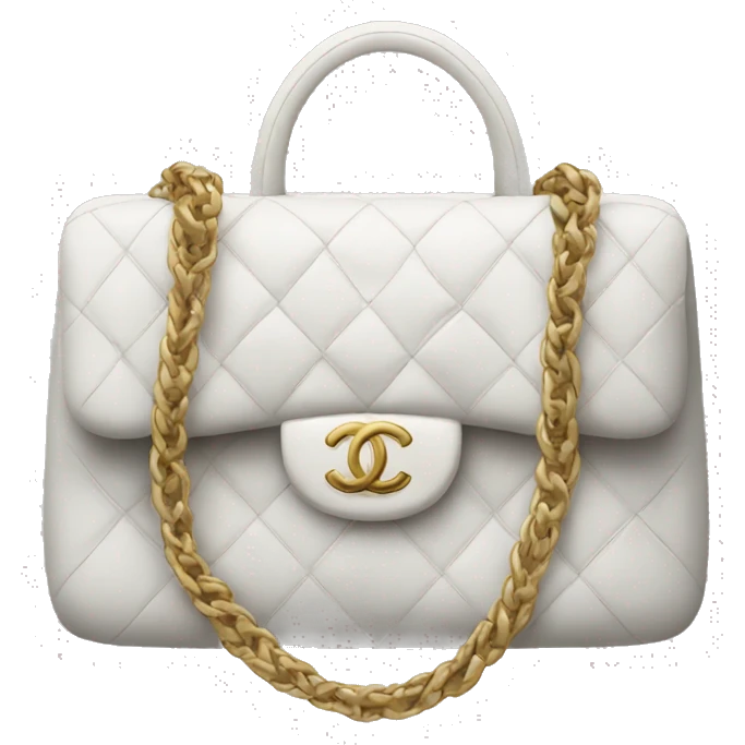 chanel bag  emoji