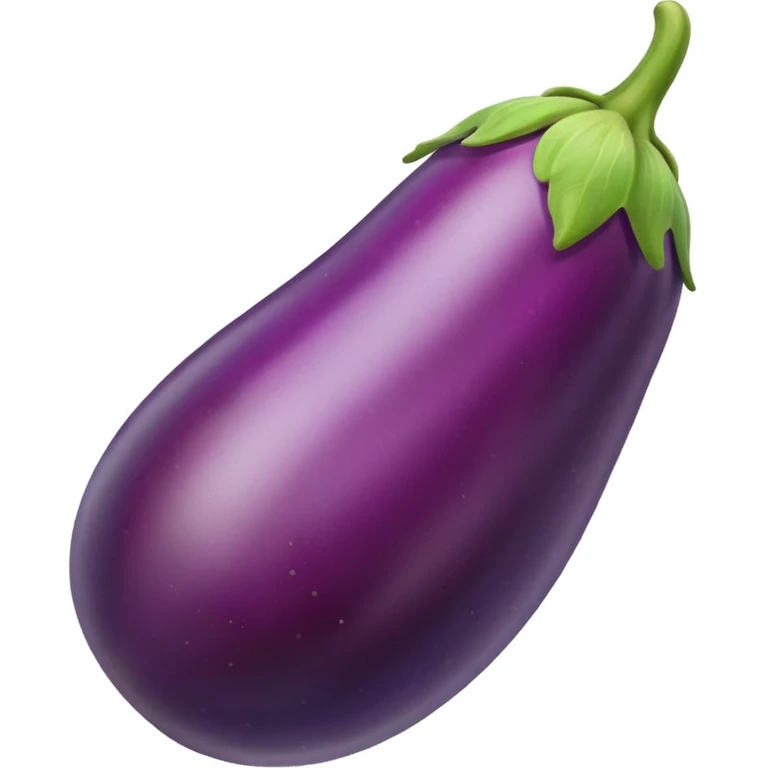 Rainbow eggplant emoji