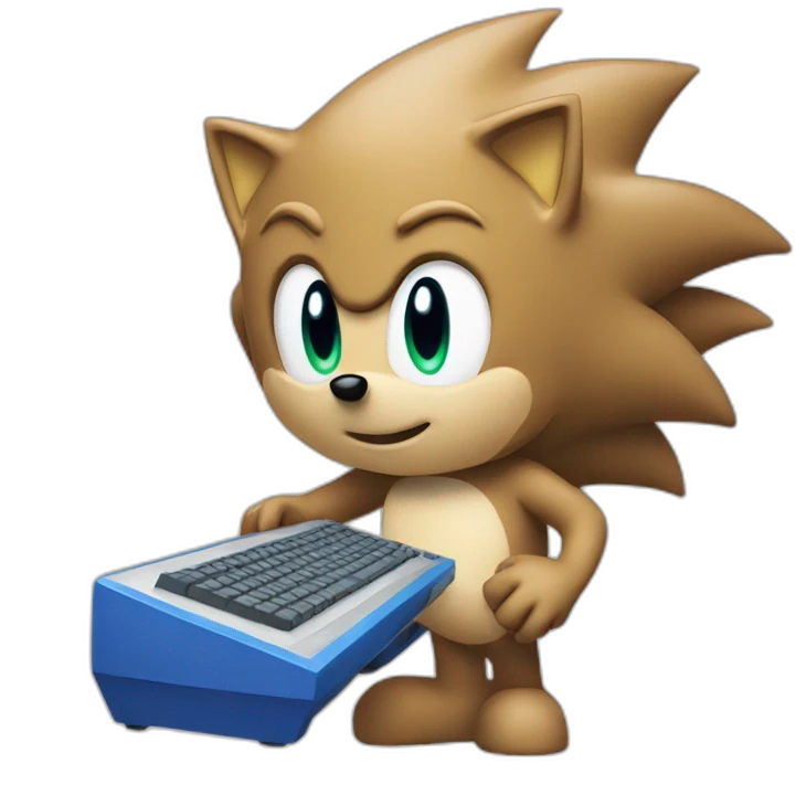 Sonic Computer emoji