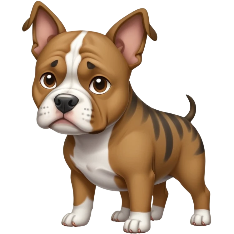 Pocket bully dog emoji