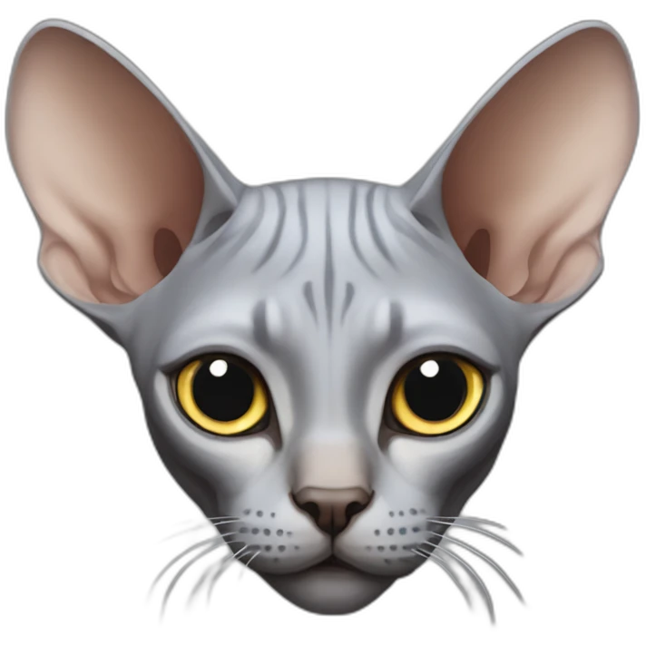 Sphinx Cat head reality emoji