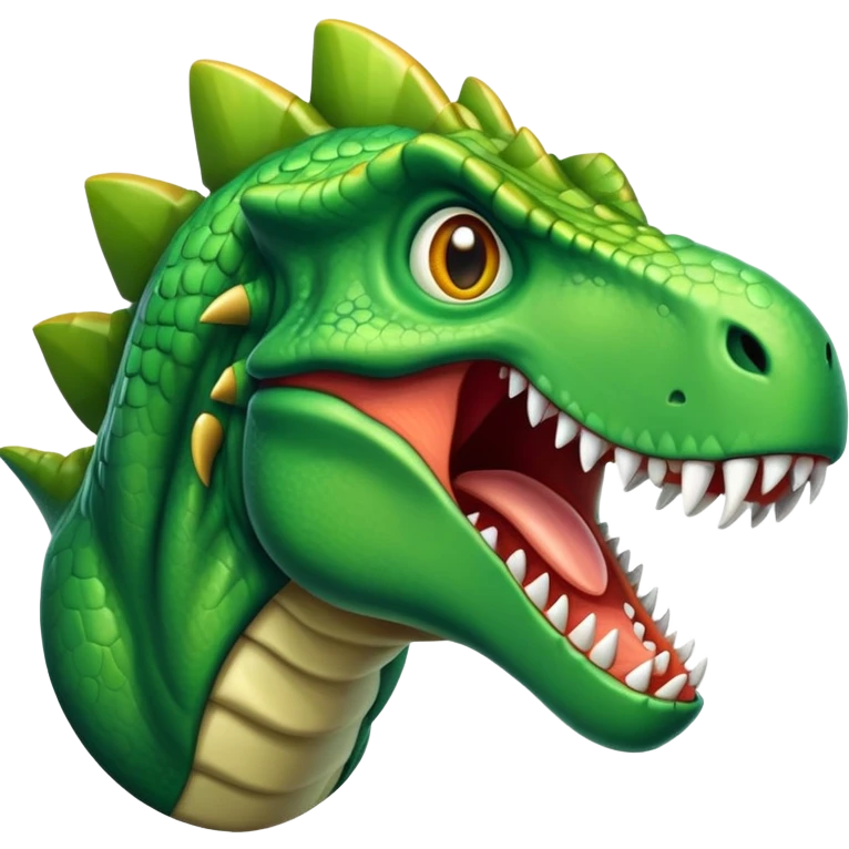 Roaring Dinosaur  emoji