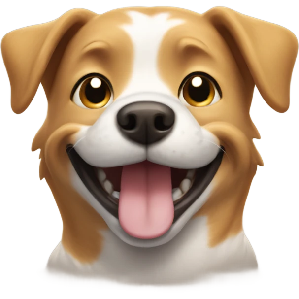 Happy dog emoji
