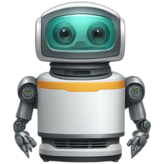 Robot aspirateur emoji