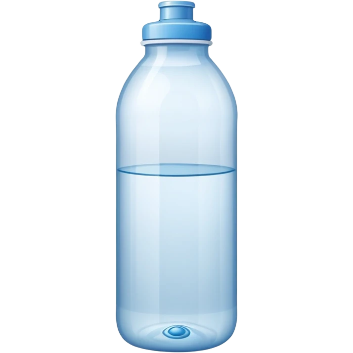 Water bottle emoji