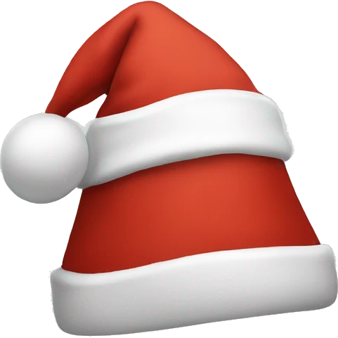 Santa hat emoji