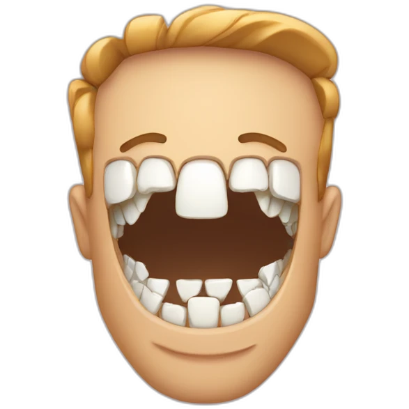 broken teeth smile emoji