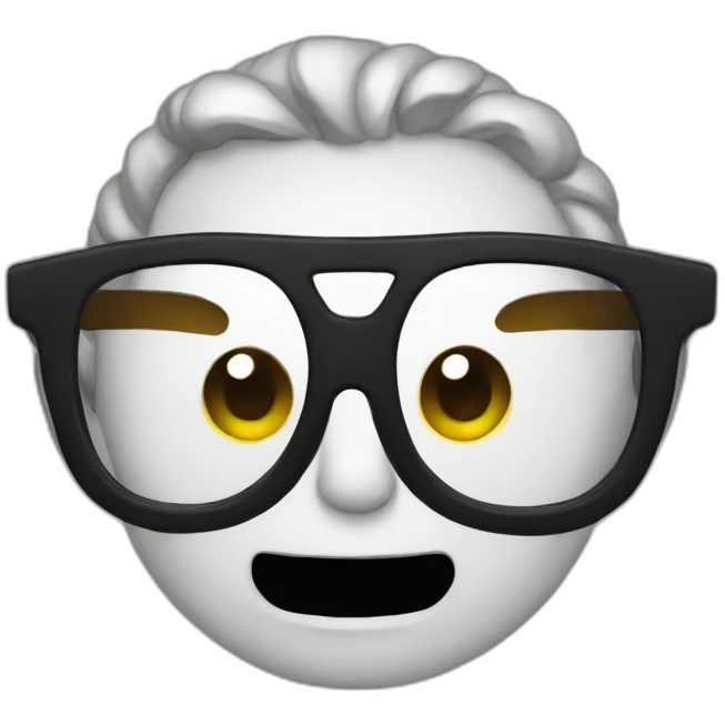 super glasses emoji