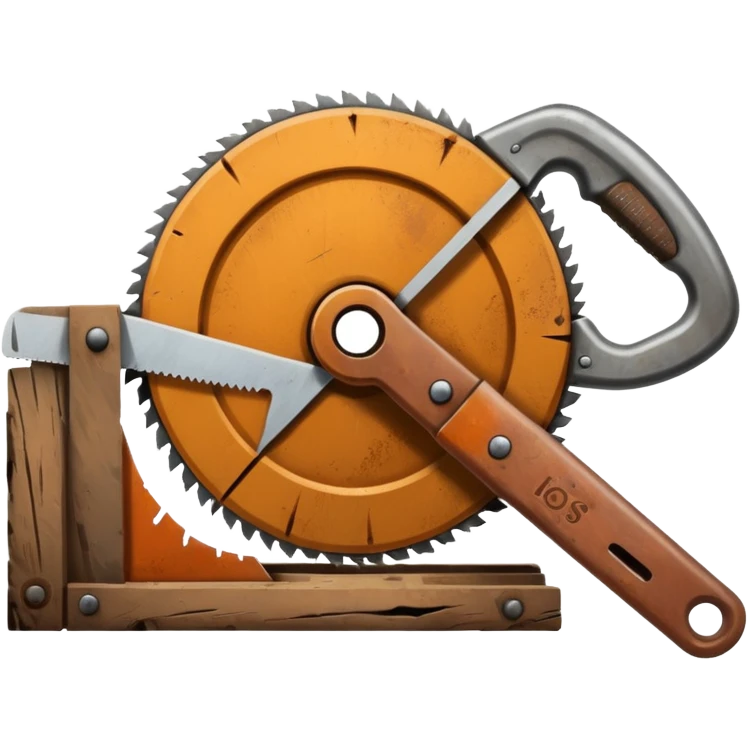 wood saw emoji