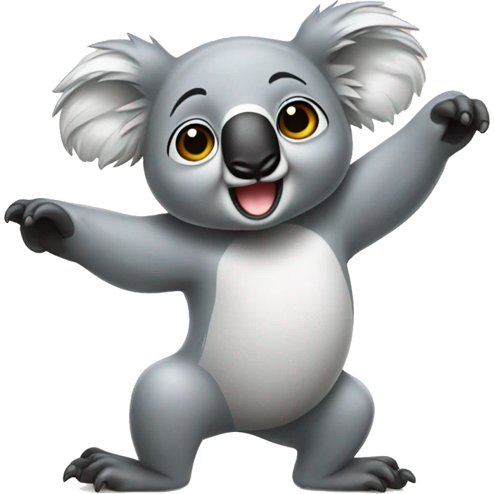 koala dance emoji