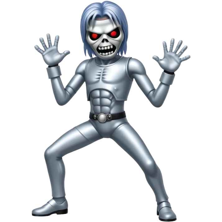 iron maiden monster eddie disco dance emoji