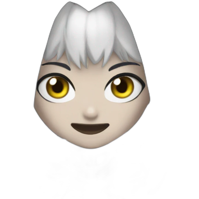 albedo overlord happy emoji
