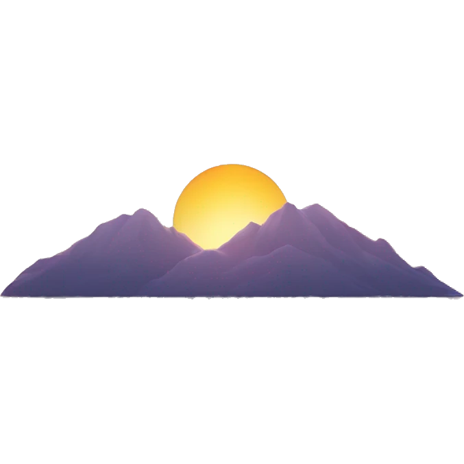 sunrise emoji