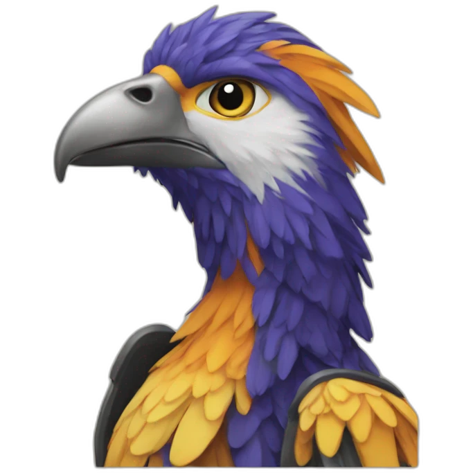 Ave fénix emoji