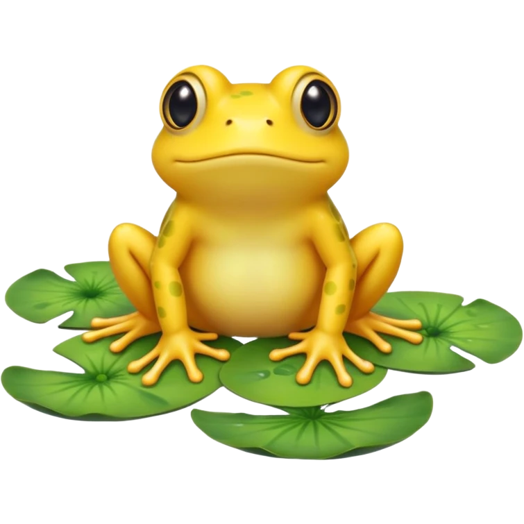 yellow frog emoji
