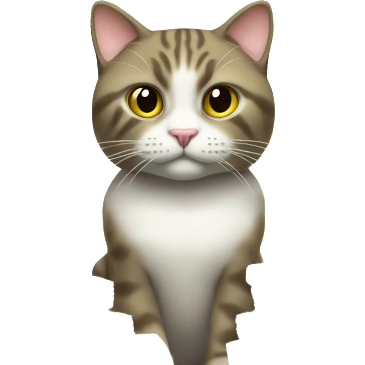 rich cat with stacks of money  emoji