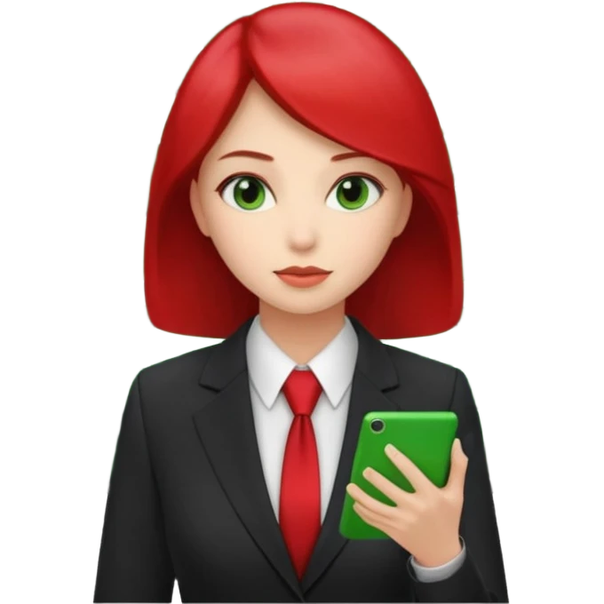 she works in Wall Street, she's obsessed with screens full of stocks green and red, she's so rich emoji