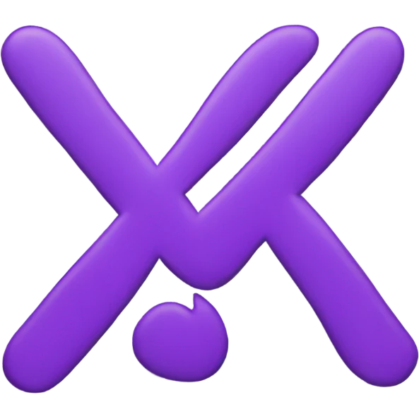 Purple check mark emoji