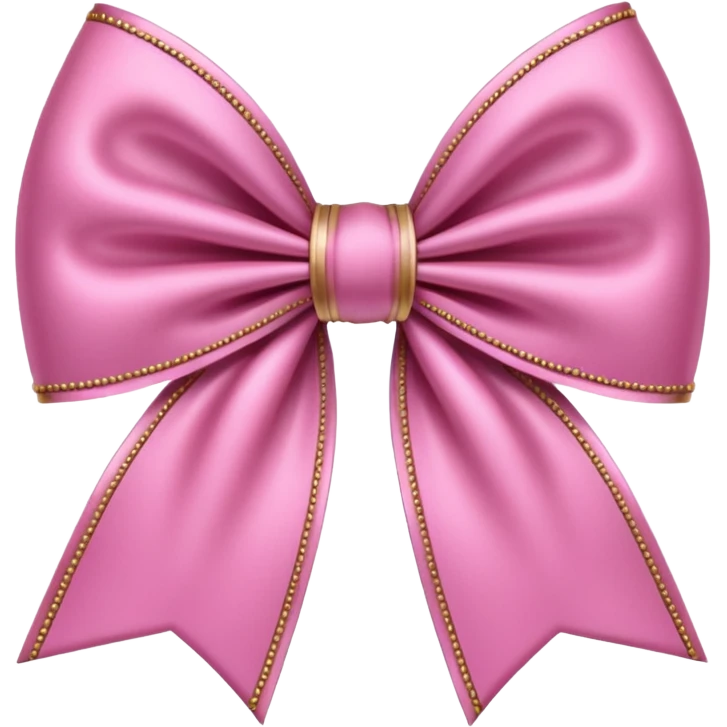 pink gothic bow emoji