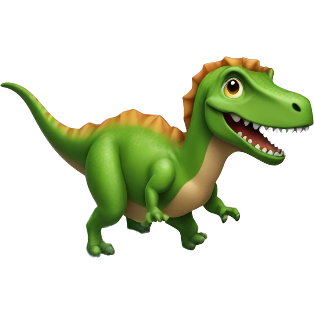 dinosaur riding a surfboard emoji