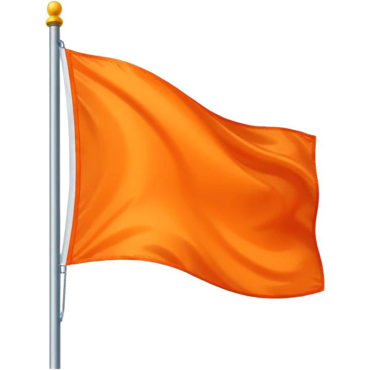 Orange flag emoji