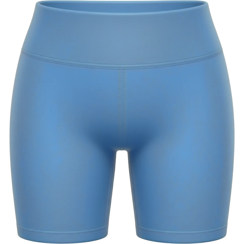 legging short bleu 42/44taille emoji