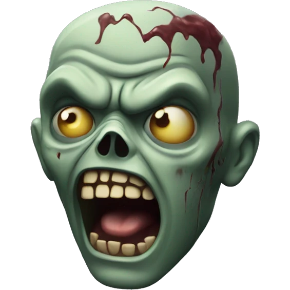 zombie shaking emoji