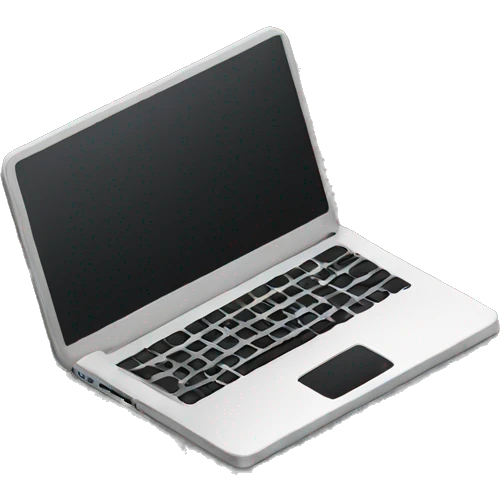 Black laptop emoji