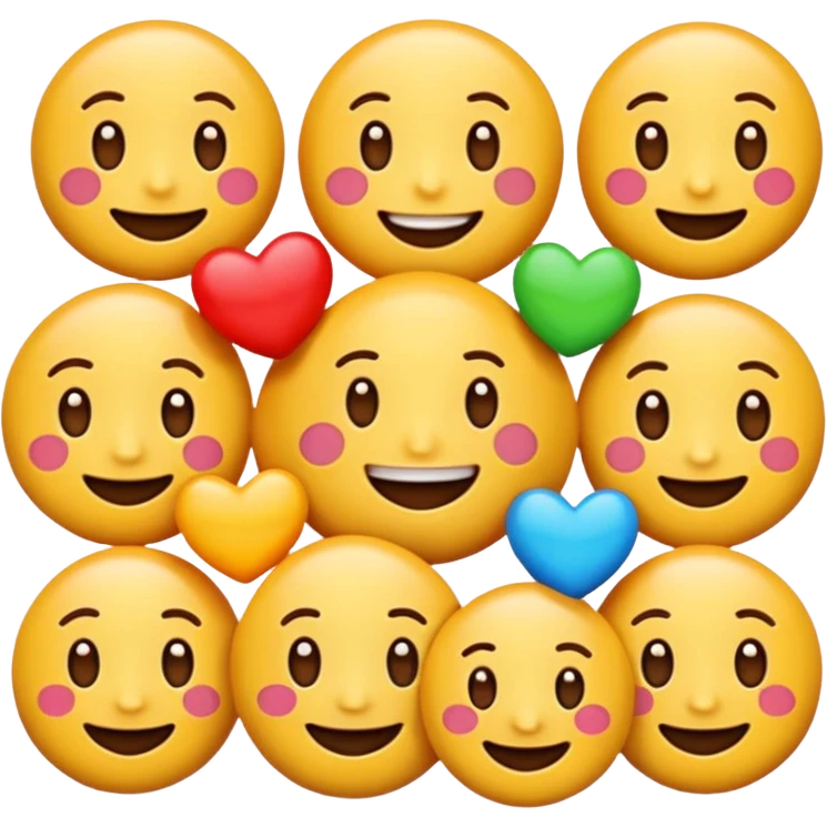 3d group emoji emoji
