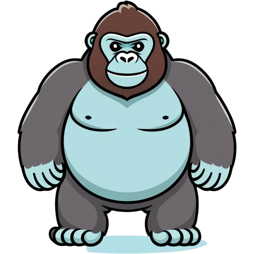 Gorilla emoji