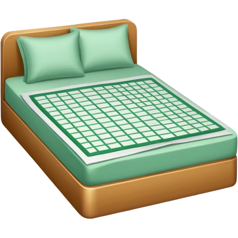 spreadsheets and bedsheets emoji