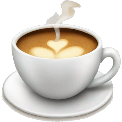 Christmas coffee emoji