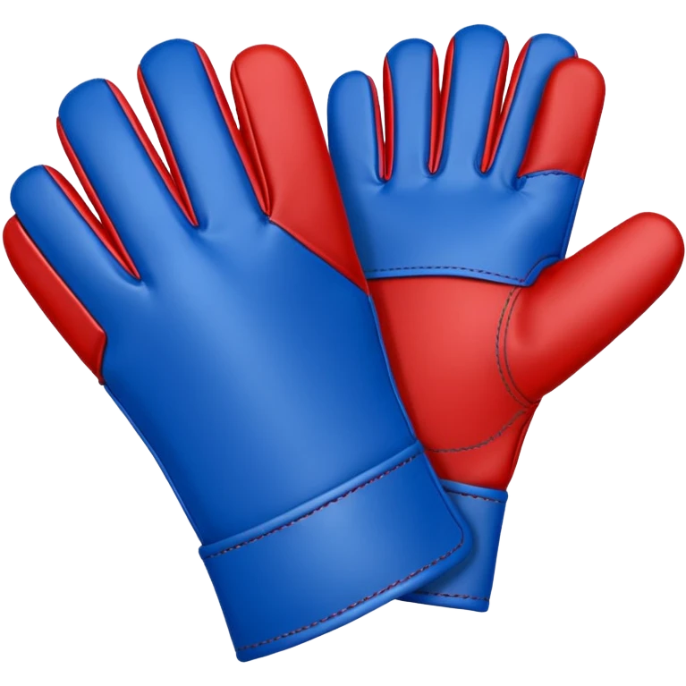 number onde glove hand  nfl blue (#00A3E0) and red (#F9423A) emoji
