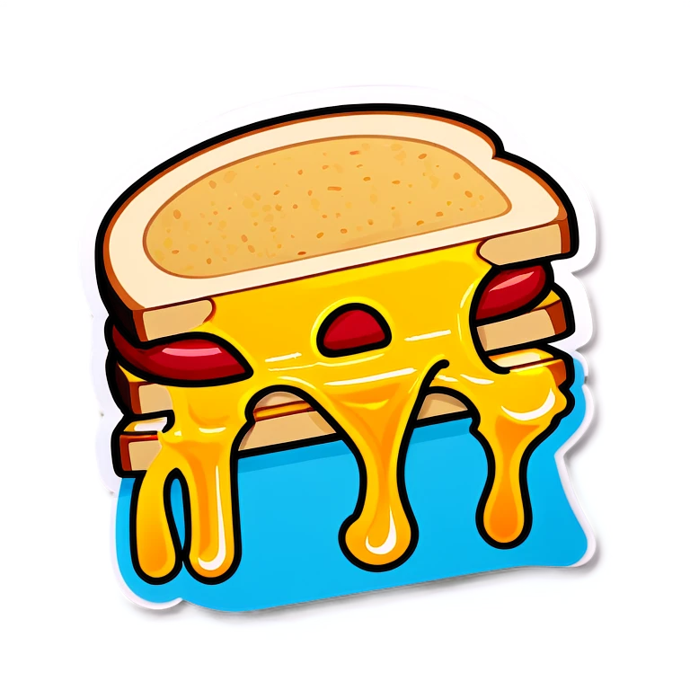 Grilled cheese emoji