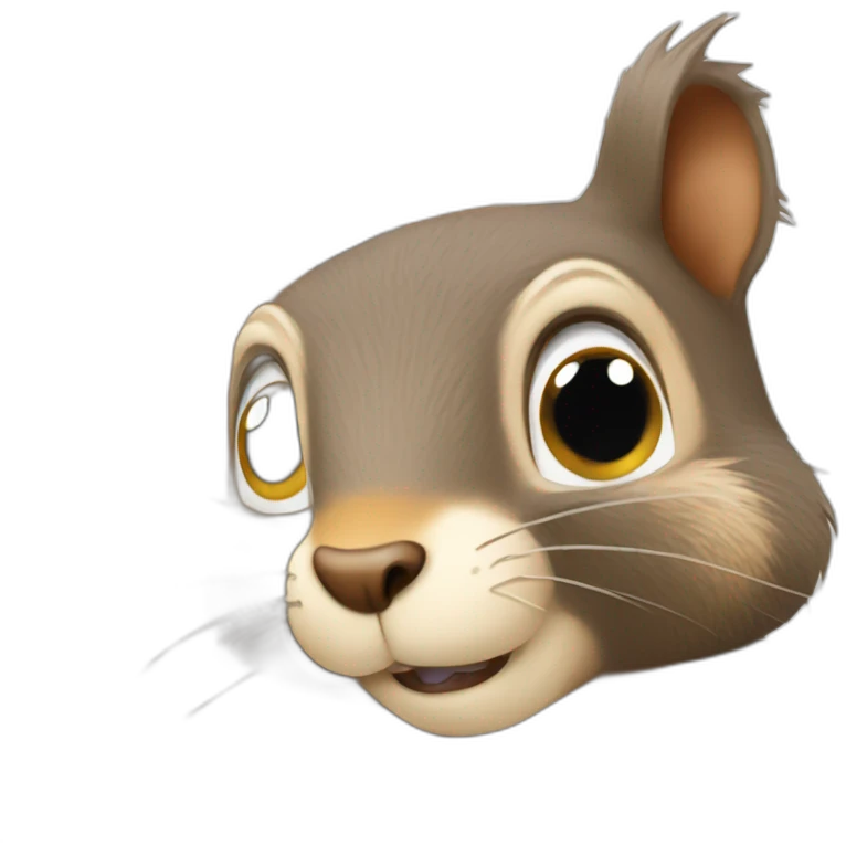 confused squirrel emoji