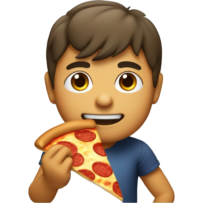 GOTO COMIENDO PIZZA emoji