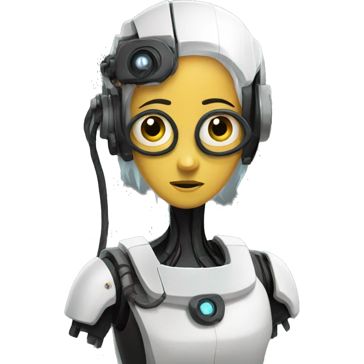 Glados from portal emoji