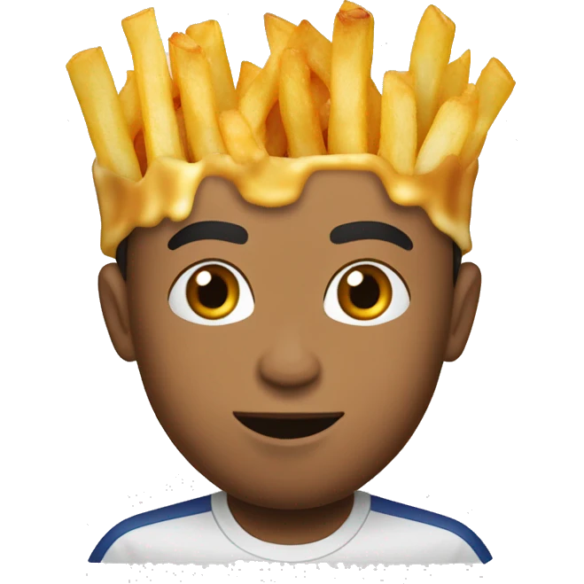 Ronaldo qui mange des frites emoji