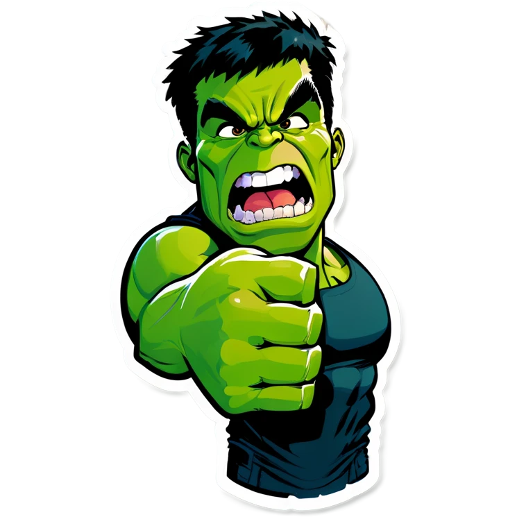 Hulk thumb up emoji