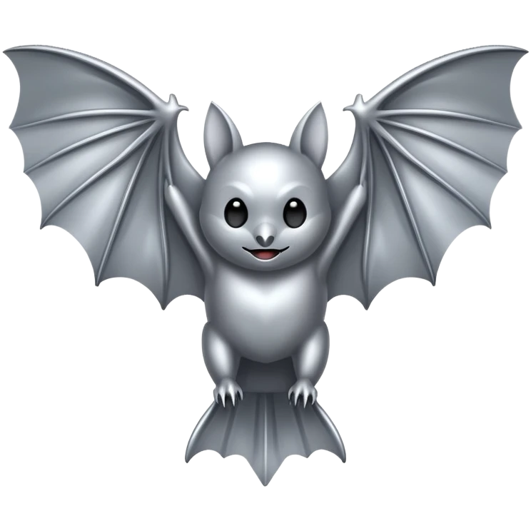 silver bat emoji