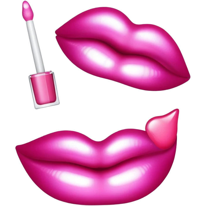 lip gloss emoji
