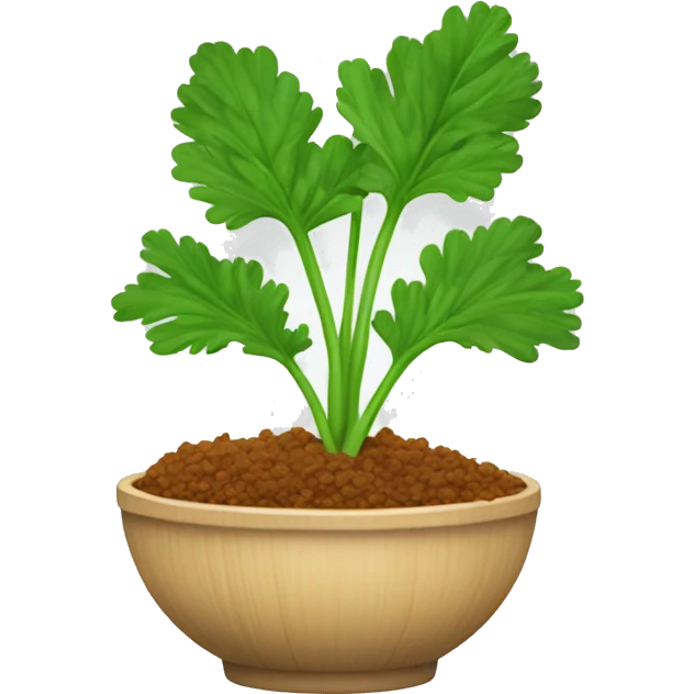 coriander with green flag emoji
