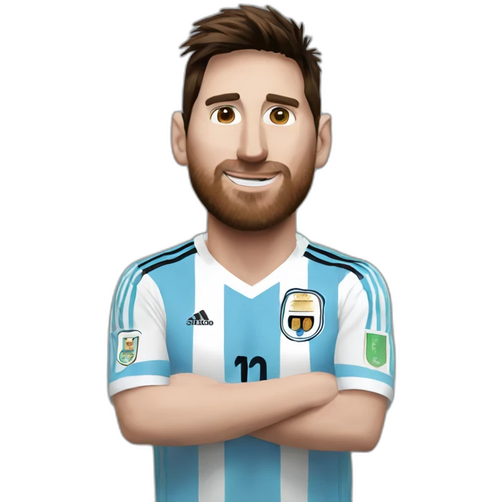 Messi argentina emoji