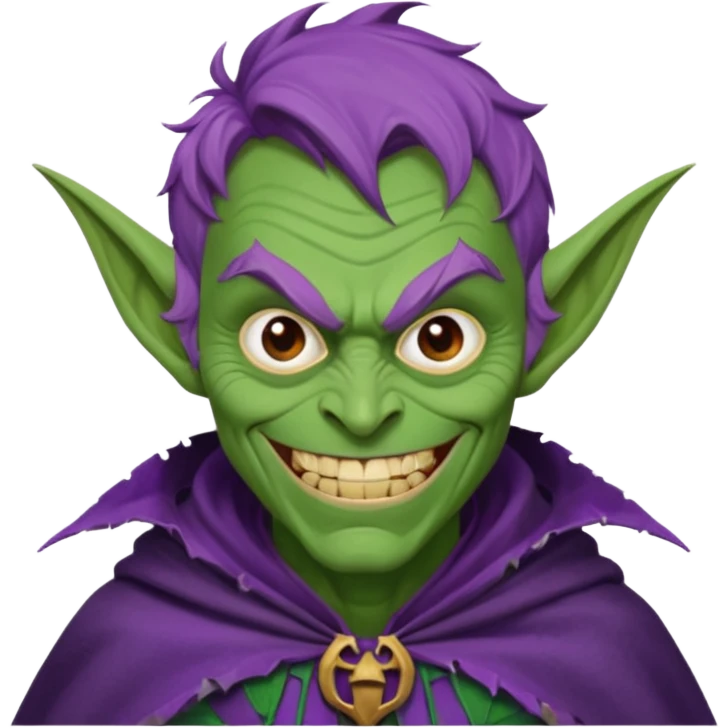 Green goblin Norman Osborne  emoji