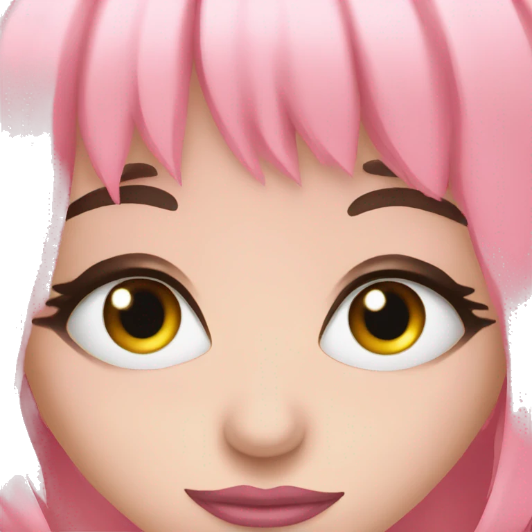 Lash pink  emoji