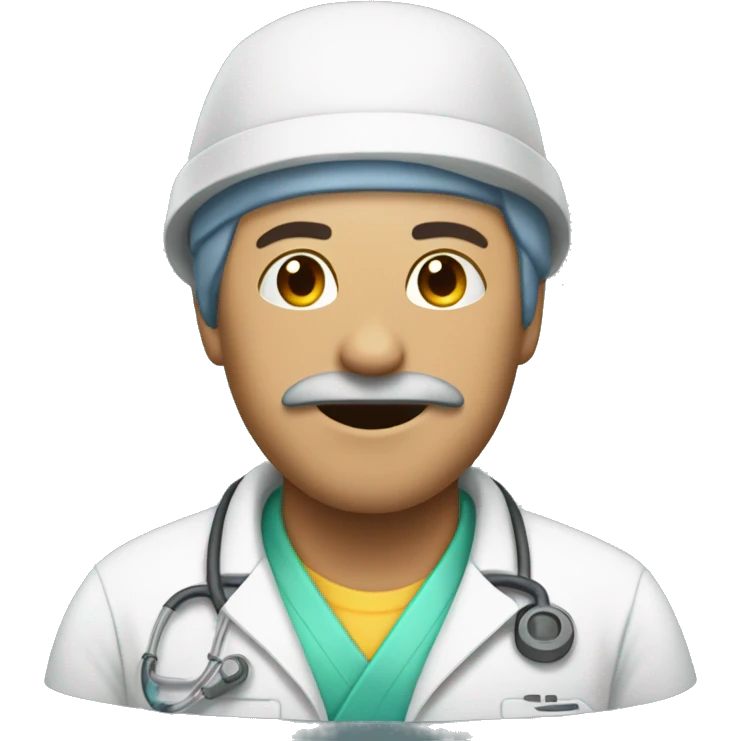 Enfermera con fumigador emoji