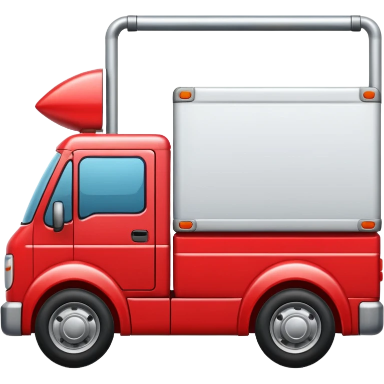 emoji of delivery truck  emoji
