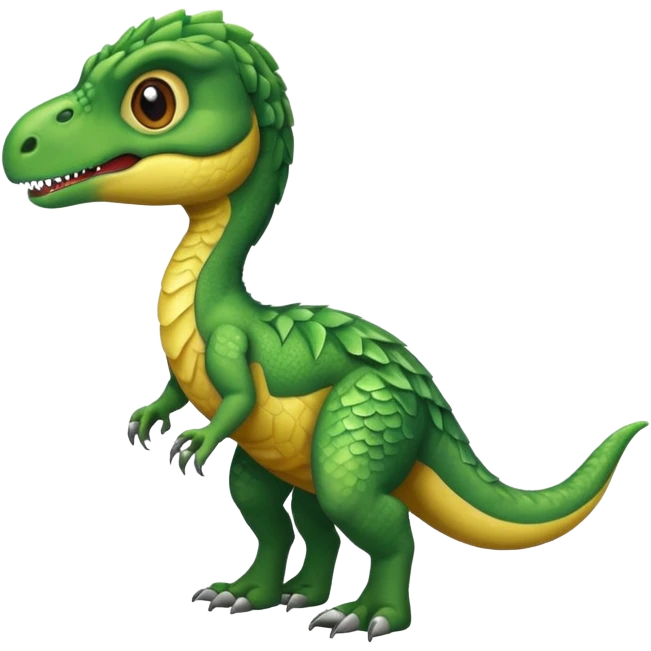 cute velociraptor  emoji