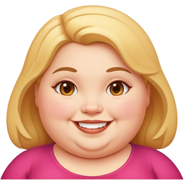 Fat girl emoji