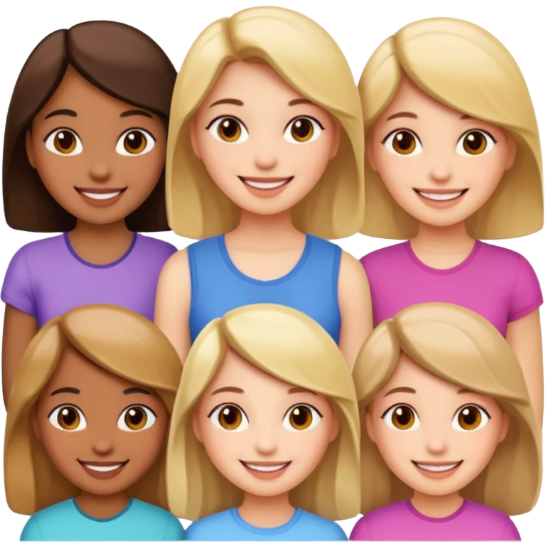 Chicas  emoji